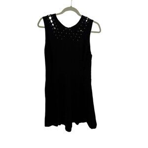 Rag & Bone Black Lace-Up Detail Sleeveless Dress Size 6